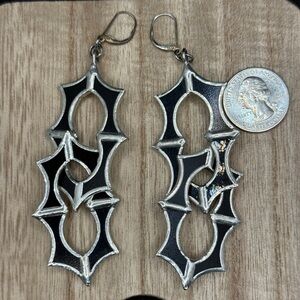 Boozetooth Chainlink Earrings
